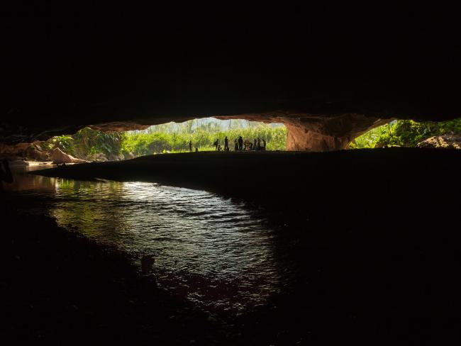 The narrow archways. Picture: Alesha Bradford.